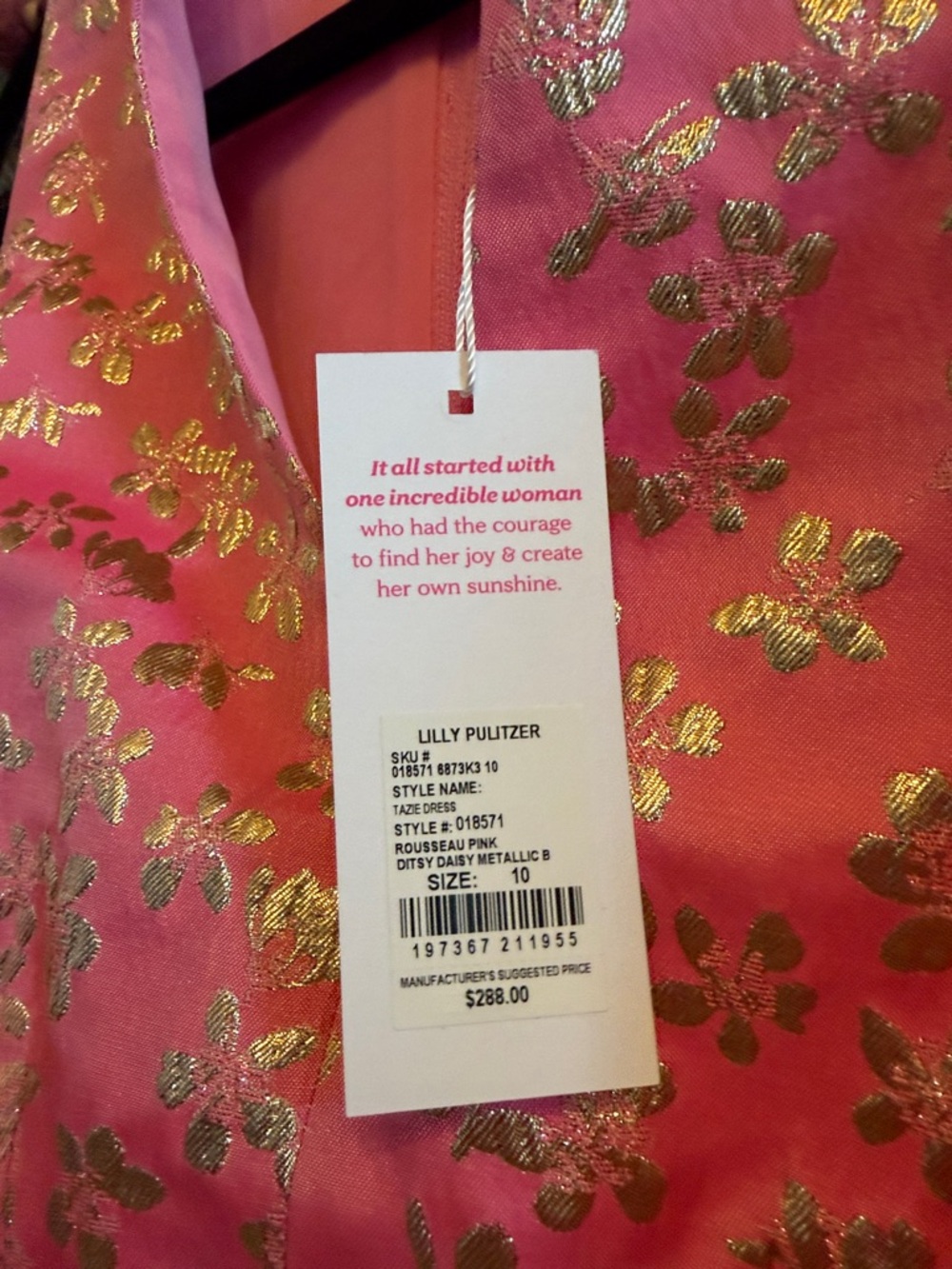 NWT Lilly Pulitzer Tazie Dress - Picture 4 of 11